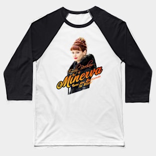 into the badlands series Emily Beecham as The Widow / Minerva themed graphic design by ironpalette Baseball T-Shirt